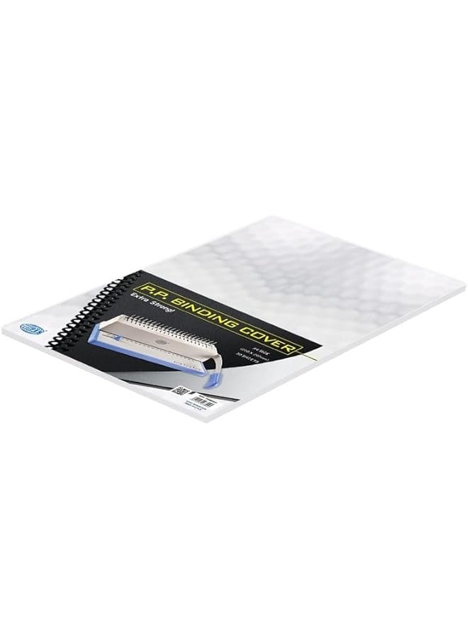 FIS Fsbd501 Pp Binding Sheets 10 Pack White