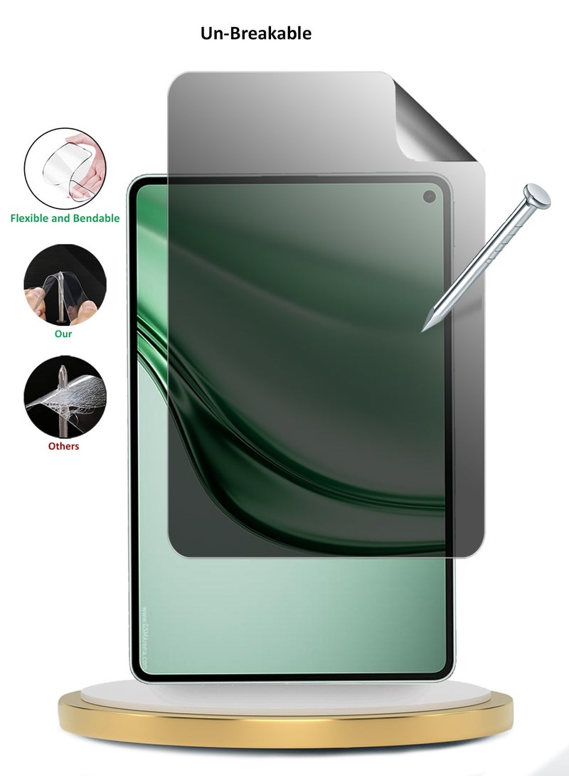 دبليو تيك هواوي ماتي باد ميني 5G 2025 (8.8 بوصة) فيلم حماية الشاشة الهيدروجيل النقي المضاد للتجسس / الخصوصية من و.Tech - شفاف - Image 3