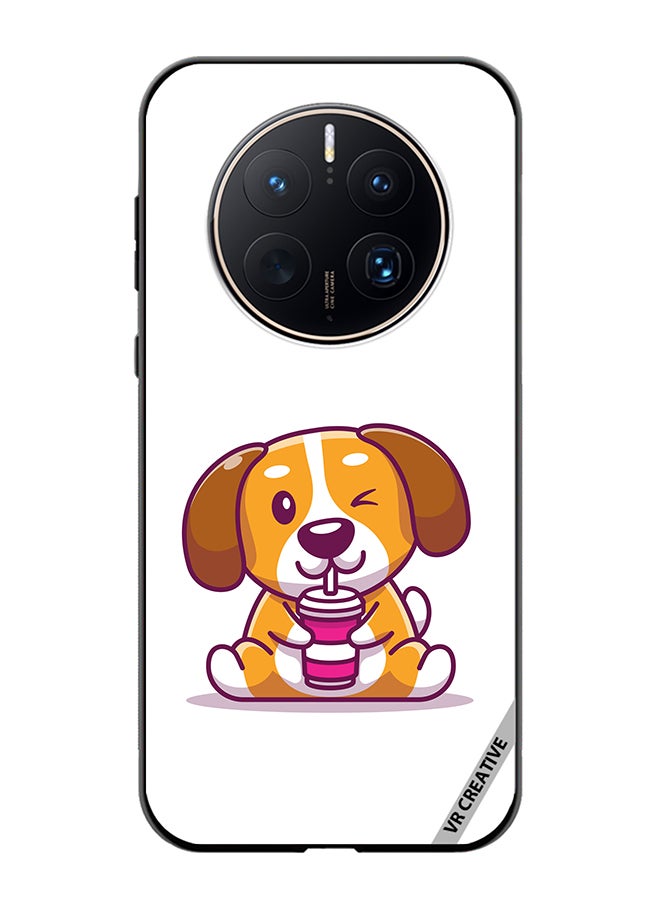 VR CREATIVE Protective Case Cover For Huawei Mate 50 Pro Cute Dog Design Multicolour - Image 1