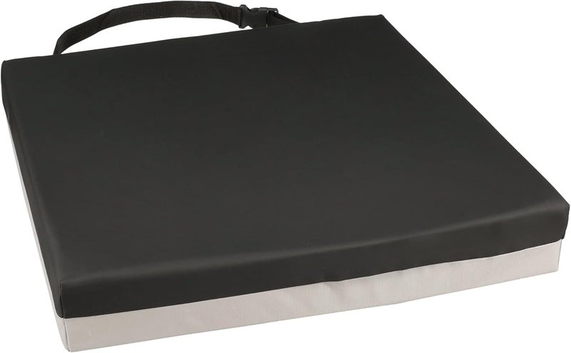 McKesson Seat Cushion for Wheelchairs and Office Chair, Foam/Gel, 18 in x 18 in x 3 in, 1 Count - Image 1