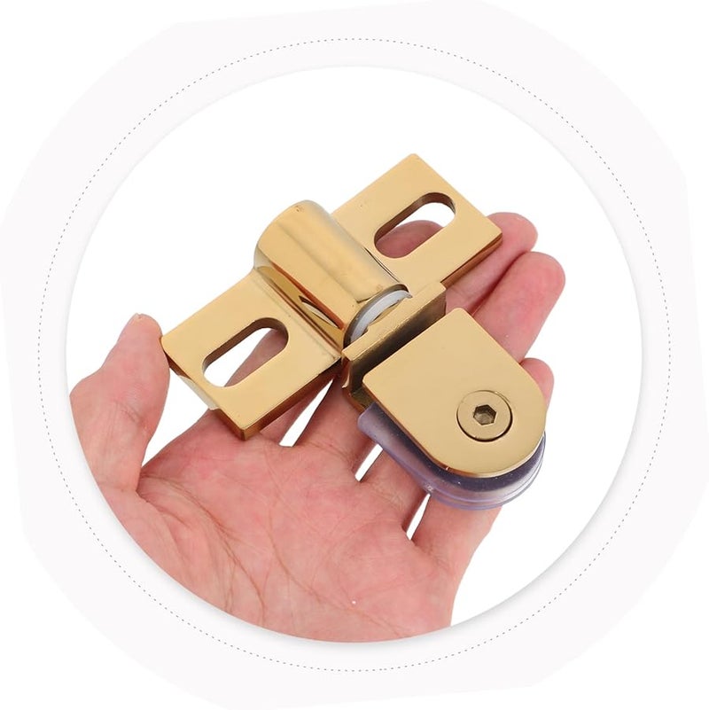 Stainless Steel Pivot Hinges For Glass Shower Door Heavy Duty Easy Installation - Image 5