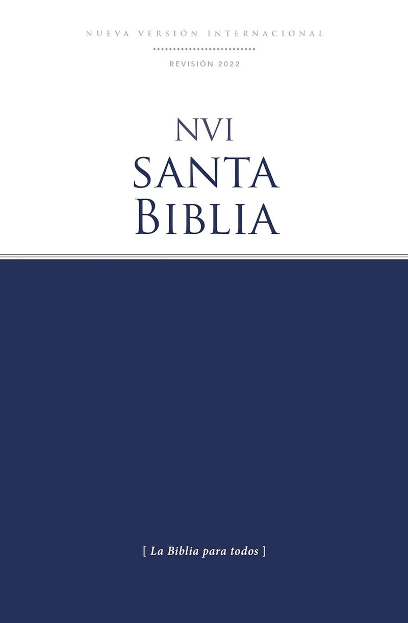 NVI, Santa Biblia, Revisión 2022, Edición económica, Tapa rústica - Image 1