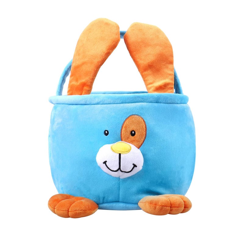 Wepop Easter Bunny Baskets, Cute Eggs Hunting Easter Bags Buckets Festival Gifts for kids Girls Boys - Image 3