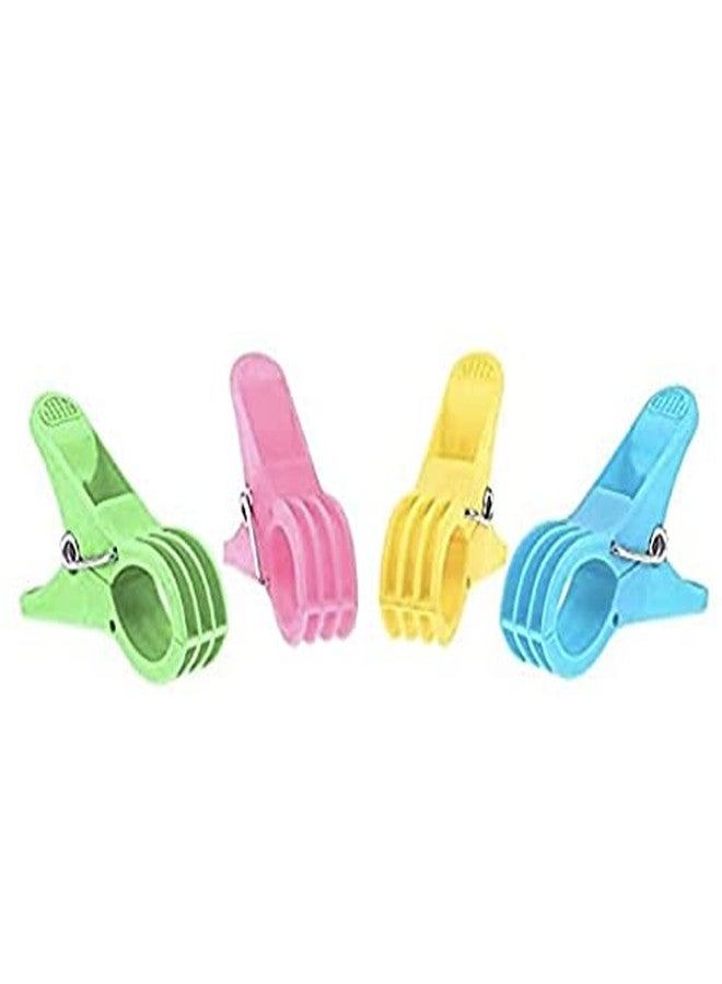 Kitssential® Plastic Pipe Cloth Hanging Pins | Cloth Drying Clips | Clothes Pegs |Cloth Clip with Storage Box ((Pack of 18) - Image 4