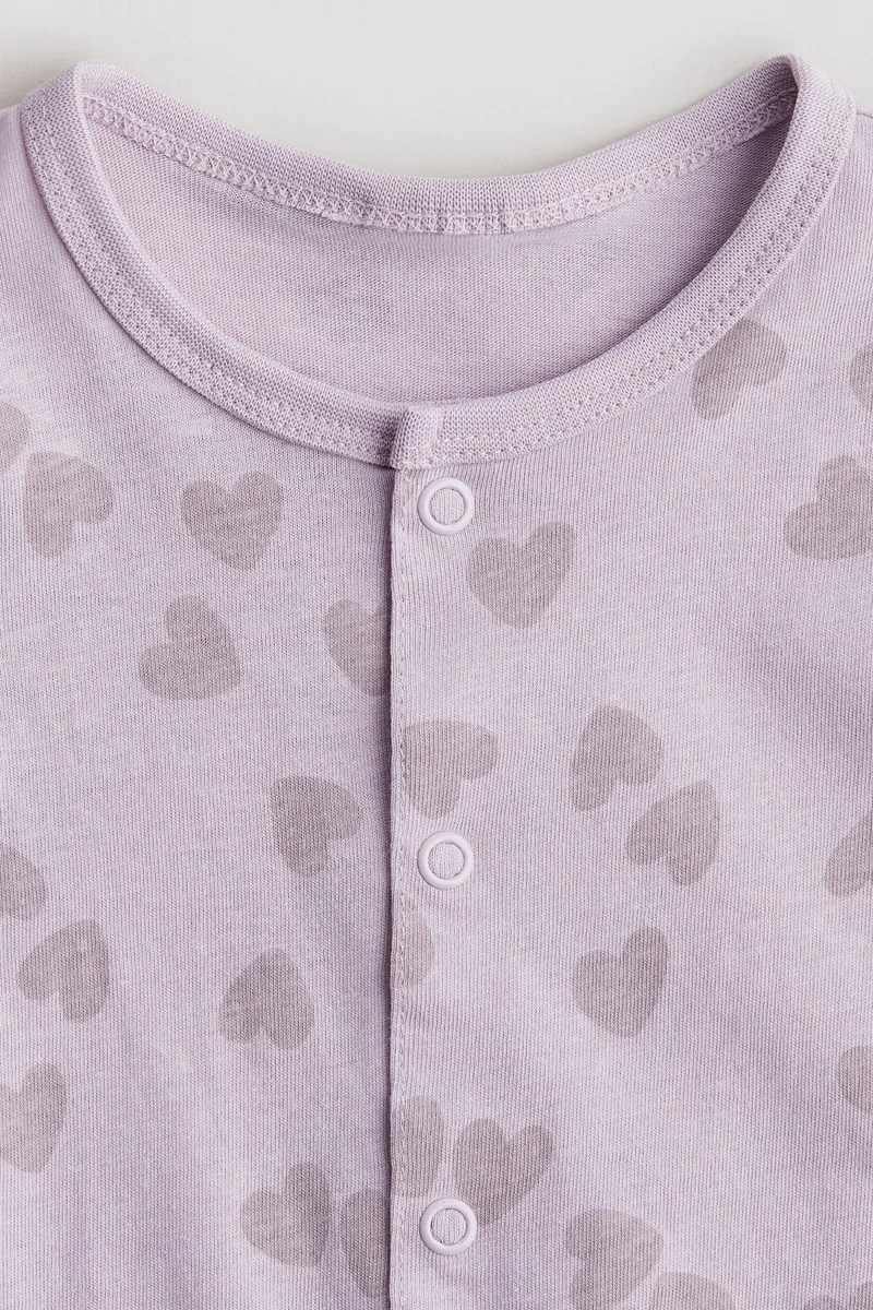 اتش اند ام Printed sleepsuit