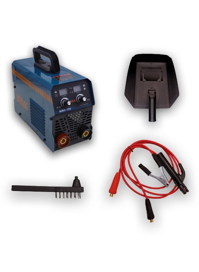 بوناي آلة لحام عاكس Bonai ARC-400 | آلة لحام MMA بجهد 220-240 فولت | طراز BN-HK89 | تقنية IGBT، تصنيف IP21، عزل من الدرجة F | معدات لحام صناعية محمولة - Image 1