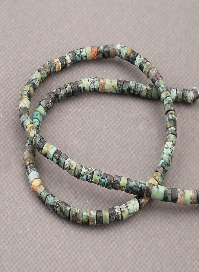 BONNY BOXX 150PCs Natural India Agate Spacer Beads, Loose Semi Precious Flat Round Gemstone Heishi Disc Stone Beads for Beading Jewelry Making 4mm*2mm 38cm - Image 5