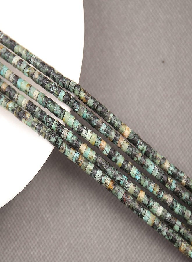 BONNY BOXX 150PCs Natural India Agate Spacer Beads, Loose Semi Precious Flat Round Gemstone Heishi Disc Stone Beads for Beading Jewelry Making 4mm*2mm 38cm - Image 4