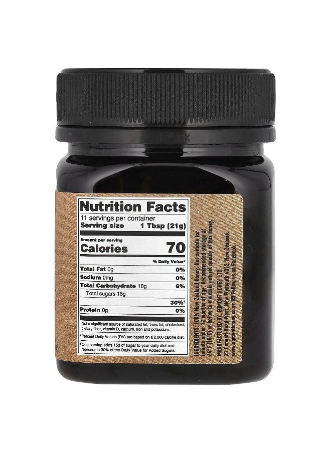 EGMONT HONEY Egmont Honey, Manuka Honey, Raw And Unpasteurized, UMF 16+, MGO 573+, 8.82 oz (250 g)  - Image 2