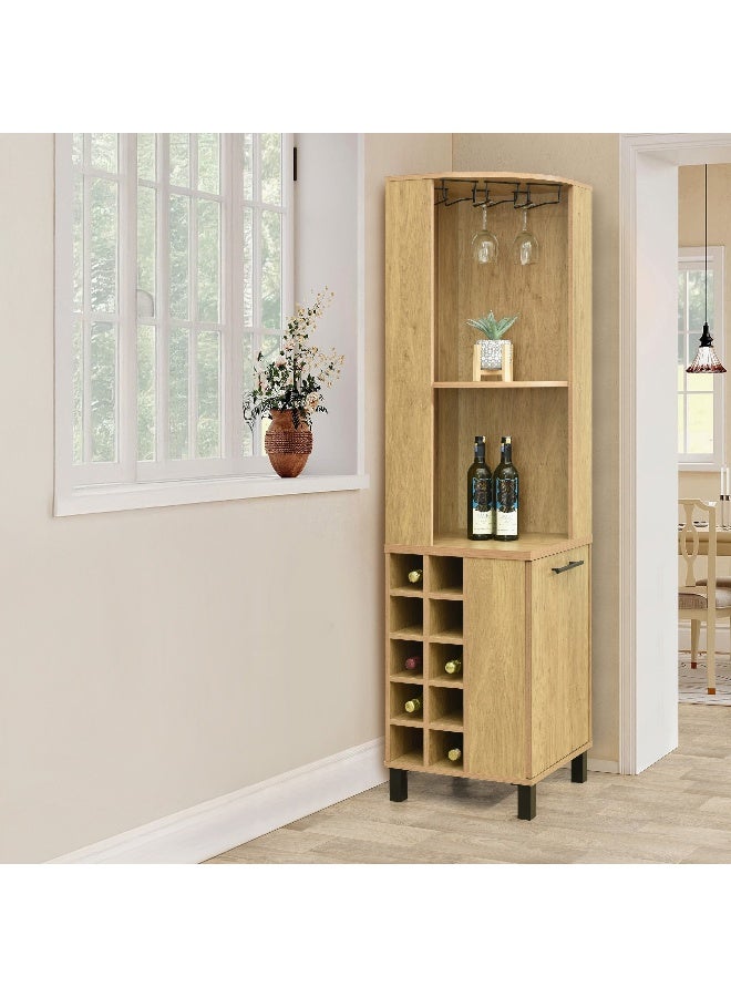 Home Box Urban Corner Tall Bar Cabinet - Image 1