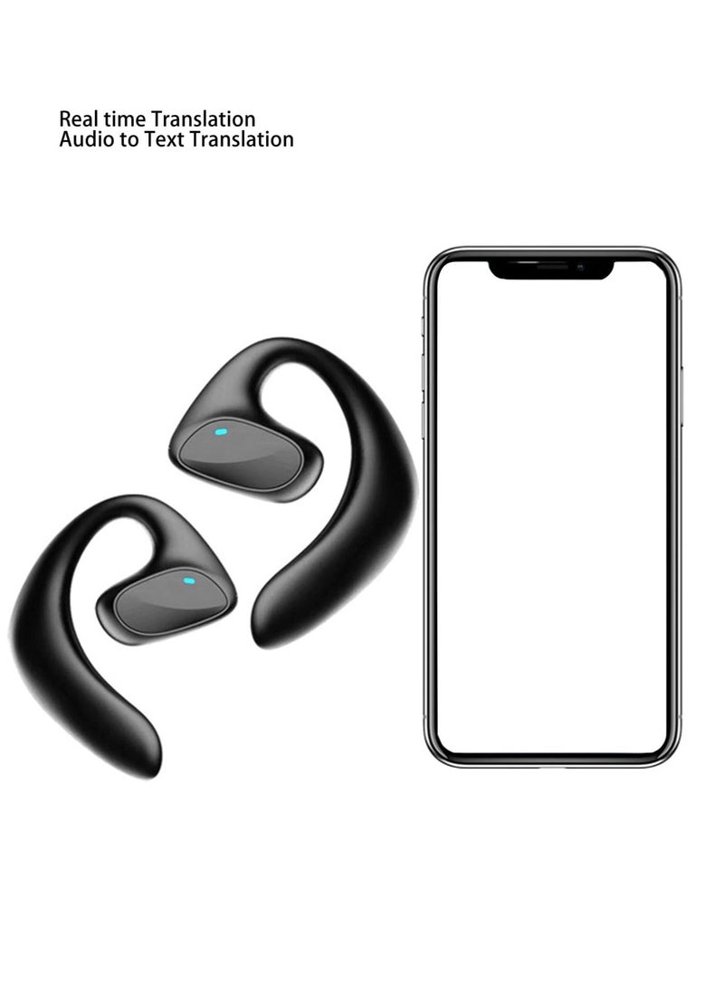 Language translation hearing aid, 144 languages real-time high-precision, simultaneous interpretation, language translation equipment, business voice translator