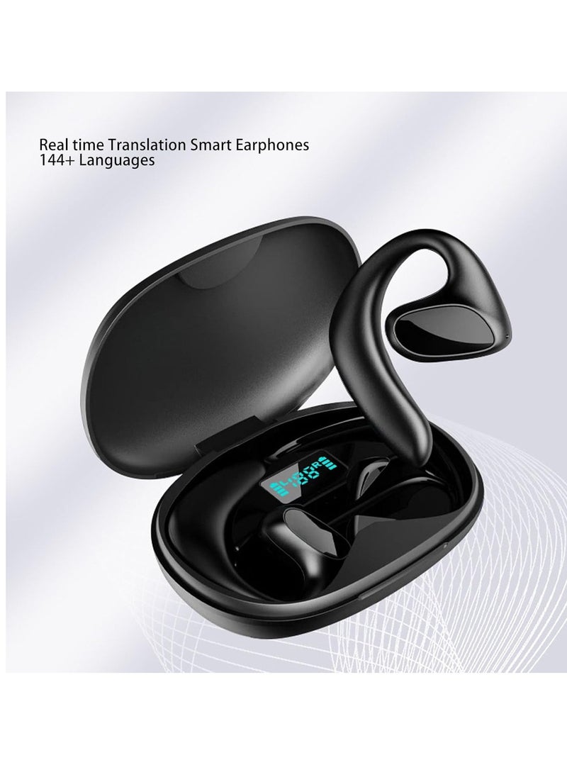 Language translation hearing aid, 144 languages real-time high-precision, simultaneous interpretation, language translation equipment, business voice translator