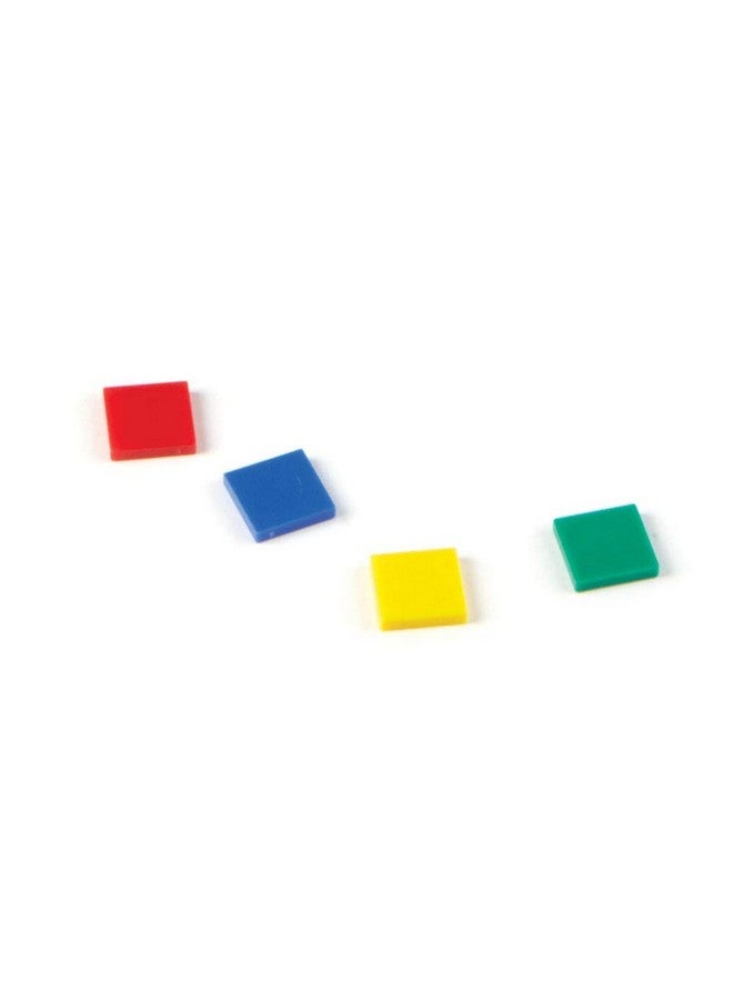 hand2mind hand2mind Plastic Square Color Tiles, Plastic Bingo Chips, Math Bingo Tokens, Math Manipulatives for Elementary School, Counters for Kids Math, Childrens Counting Manipulatives (Set of 400) - Image 5
