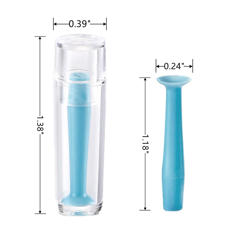 MUSHENJI MUSHENJI 12 Pieces Hard Contact Lens Remover Tool for RGP and Scleral Lenses - Plunger Suction Cup  - Image 2