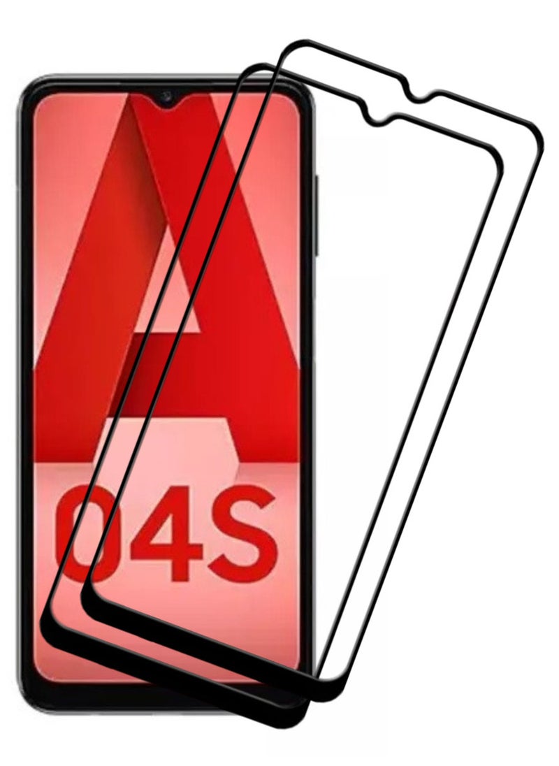 ACLIX 2 Pieces Antistatic ESD Dustproof Premium Quality High Definition Tempered Glass Screen Protector Designed For Samsung Galaxy A04s - Image 1