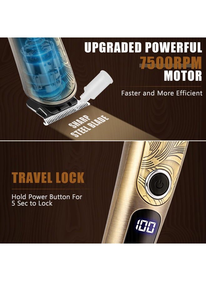 UFREE هدايا للرجال، ماكينة حلاقة اللحية مع قاعدة شحن، ماكينة حلاقة كهربائية مقاومة للماء IPX7 للرجال، مقصات لقص الشعر، مجموعة العناية بالرجال للشارب والأنف والوجه والجسم - Image 3