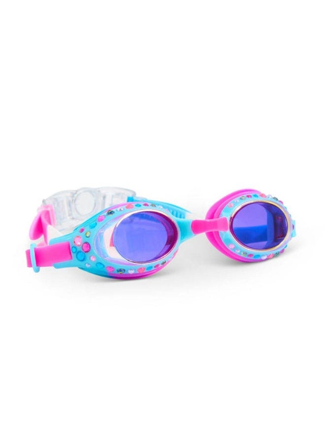 Bling2O نظارات السباحة المتلألئة بلينغ2O كريستال بنفسجي (بنفسجي) - Image 1