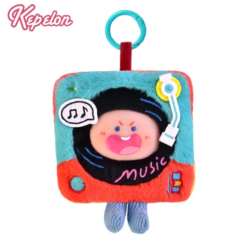 Plush Cartoon Animal Earphone Bag - Image 1