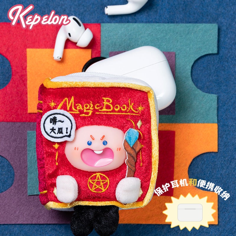 Plush Cartoon Animal Earphone Bag - Image 3