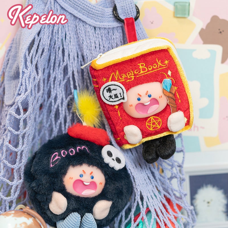 Plush Cartoon Animal Earphone Bag - Image 4