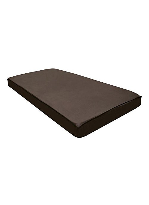 Lithara Lithara Small Twin Size Waterproof Zipper Mattress Protector 360 Complete Protection Cover Size 36 x 75 Inches Pack of 2 Dark Coffee  - Image 2