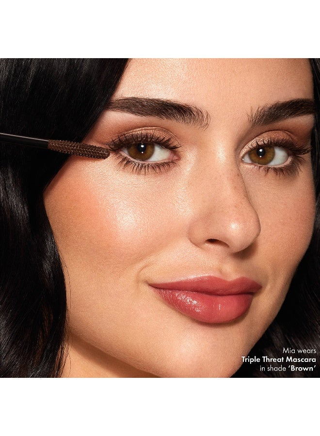 ICONIC LONDON Triple Threat Mascara - Brown - Image 5