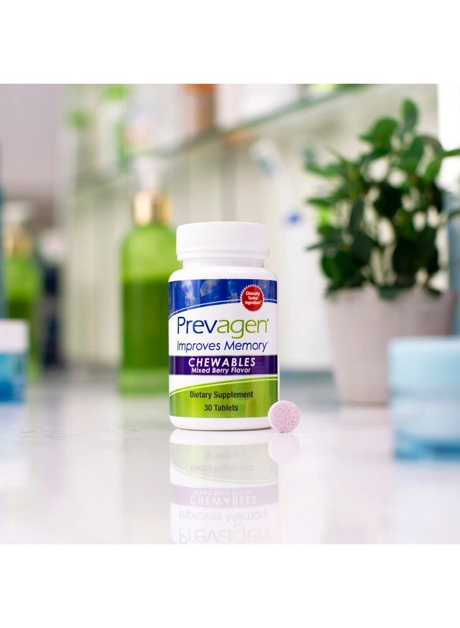Prevagen Improves Memoryregular Strength 10Mg 30 ChewablesMixed Berry1 PackWith Apoaequorin  Vitamin D With Attractive And Stackable Prevagen Storage BoxBrain Supplement For Better Brain Health - Image 5