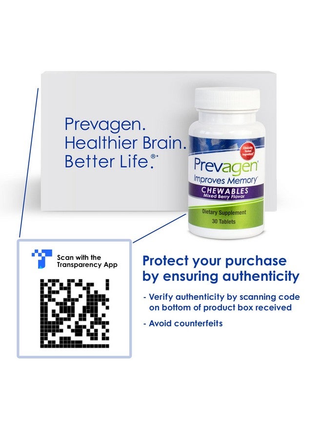 Prevagen Improves Memoryregular Strength 10Mg 30 ChewablesMixed Berry1 PackWith Apoaequorin  Vitamin D With Attractive And Stackable Prevagen Storage BoxBrain Supplement For Better Brain Health - Image 3