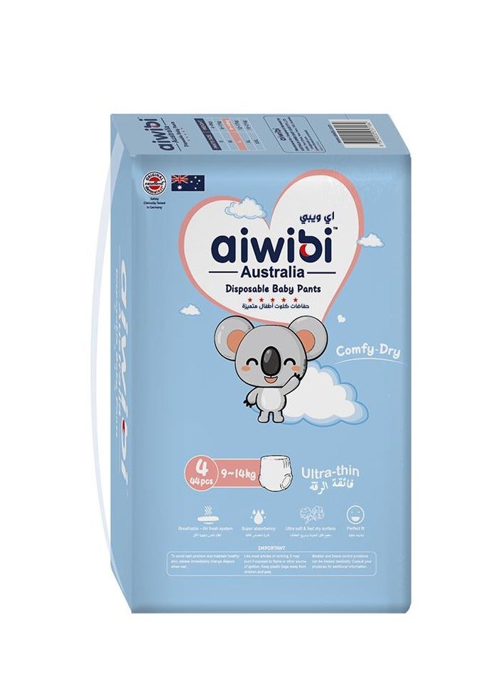 Aiwibi Comfy Dry Baby Pants Size 4-L (9-14kg) Pcs - Image 1