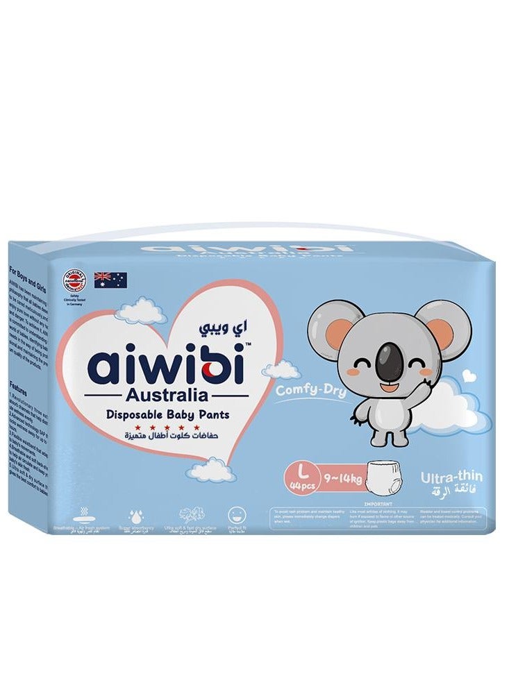 Aiwibi Comfy Dry Baby Pants Size 4-L (9-14kg) Pcs - Image 2