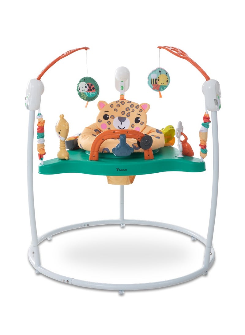 TEKNUM TEKNUM Baby Activity Jumper with Music and Toys - White  - Image 1