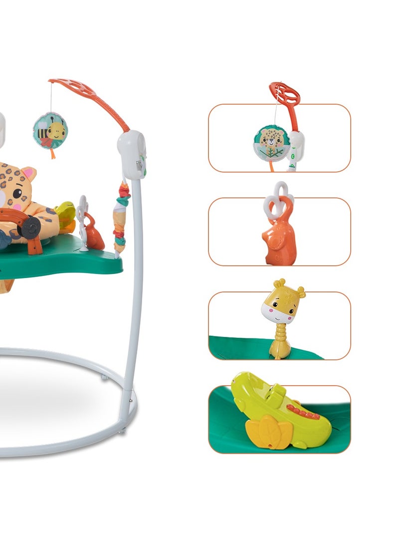 TEKNUM TEKNUM Baby Activity Jumper with Music and Toys - White  - Image 5
