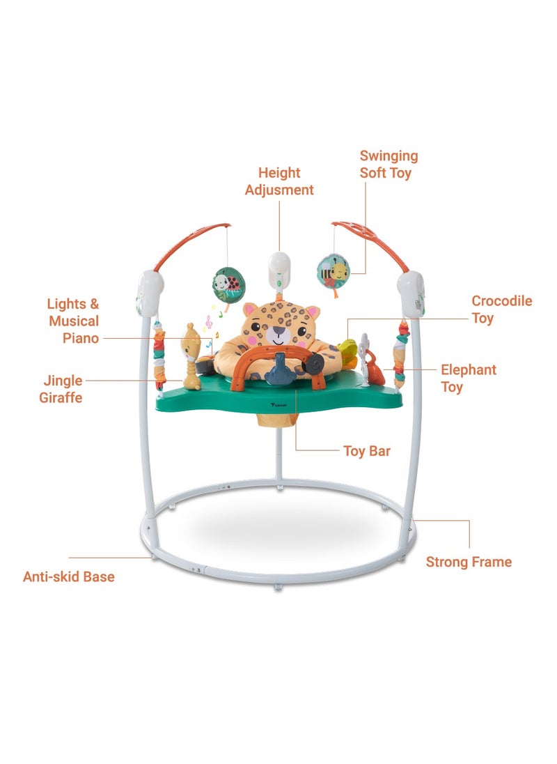 TEKNUM - TEKNUM Baby Activity Jumper with Music and Toys - White - Image 1
