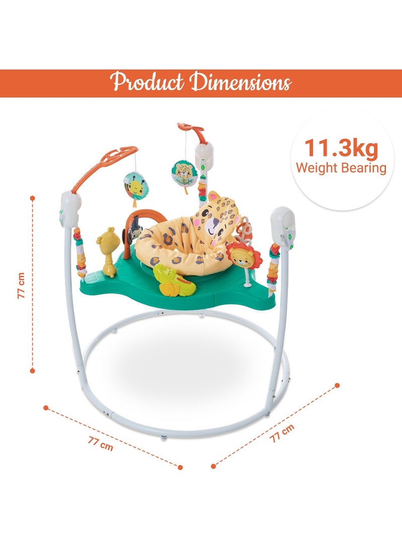 TEKNUM - TEKNUM Baby Activity Jumper with Music and Toys - White - Image 1