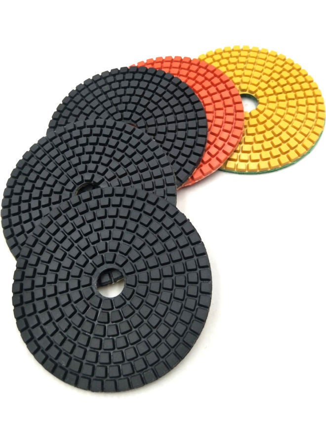 NIBEMINENT 5-Piece Stone Polishing Pad Set Multicolour