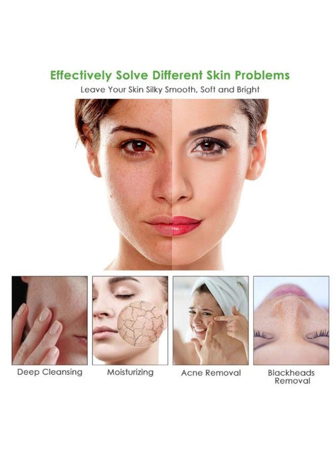 SYOSI Green Tea Face Peel Mask for Blackhead Removal and Acne Treatment - Deep Cleansing Exfoliating Mask that Reduces Fine Lines and Wrinkles - Suitable for All Skin Types  - Image 4