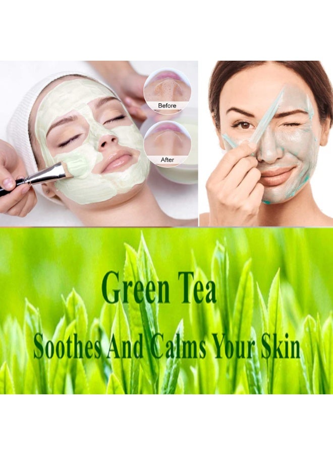 SYOSI Green Tea Face Peel Mask for Blackhead Removal and Acne Treatment - Deep Cleansing Exfoliating Mask that Reduces Fine Lines and Wrinkles - Suitable for All Skin Types  - Image 5