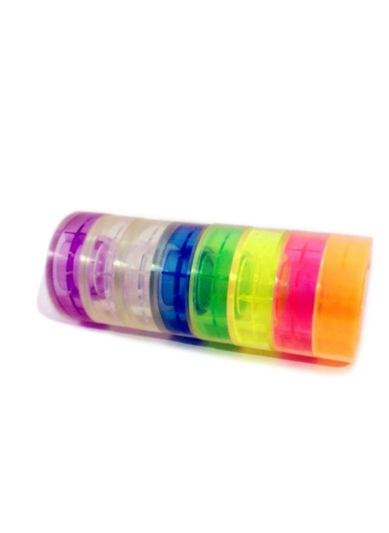 ORYX Crystal Clear Tape On Colored Core Economy  (3/4in) 36YD  - Image 2