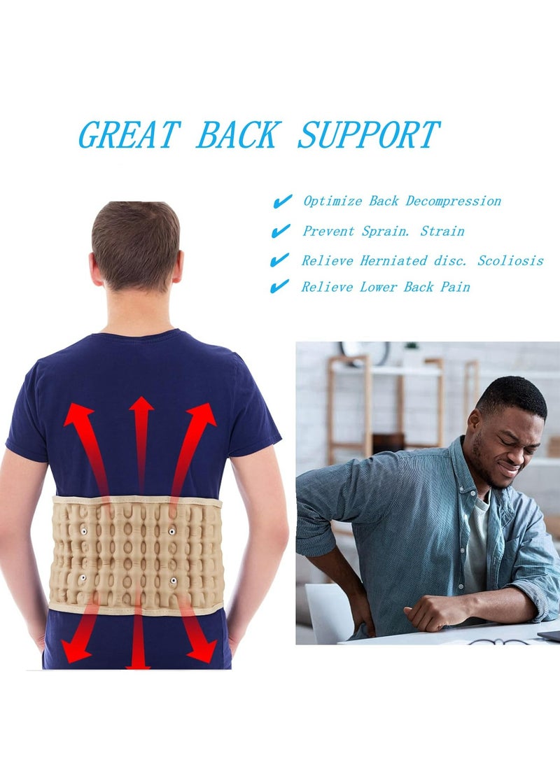 Cool Baby Compression Relief Harness - Inflatable Lumbar Support Strap - Effective Lower Back Pain Relief And Spinal Decompression Harness Device  One Size Fits 29-49 Inch Waist  - Image 2