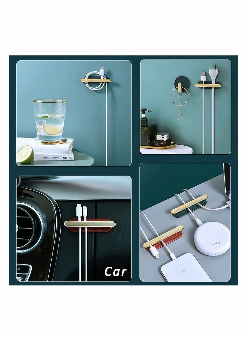 Y&D - Decorative Wall Door Self Adhesive Hanger Hooks Heavy Duty for Hanging Coats Clothes Hat Keys Purse Kitchen Towels Hook Waterproof Shower Room Sticky Bathroom Organizer (12 PCS) - Image 1