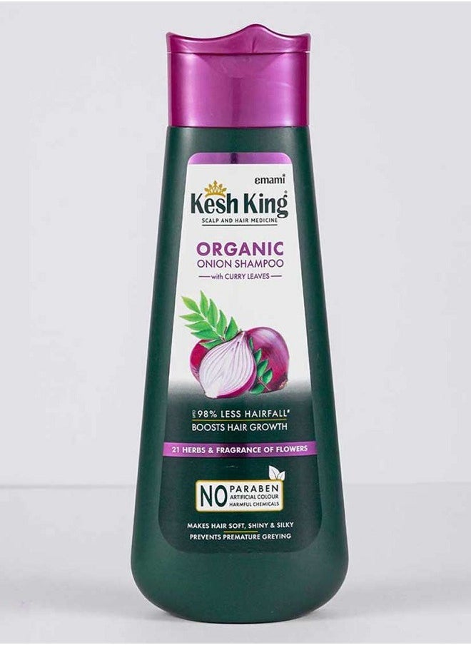 Kesh King Ayurvedic Onion Shampoo with 21 Herbs, Reduces Hair Fall and Boost Hair Growth 300ml  - Image 1