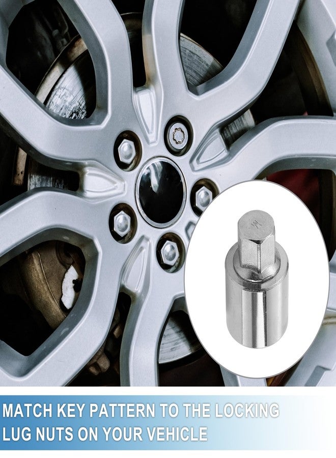 A ABSOPRO Car Wheel Lock Lugnut Type m Anti-theft Screw Nut Removal Key Socket for Land Rover Range Rover Evoque Freelander - Image 2