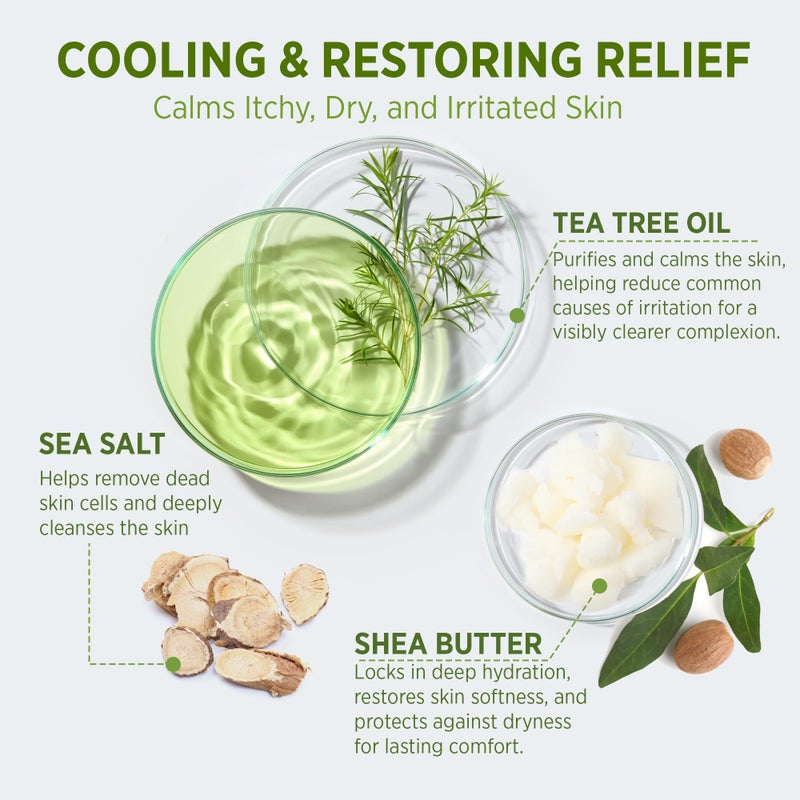 Roycederm Antifungal Body Wash & Soap, Antibacterial, Tinea Versicolor, Tea Tree Body Wash, Back Acne, Folliculitis, For Jock Itch, Athletes Foot, Body Odor, Ringworm - Image 5