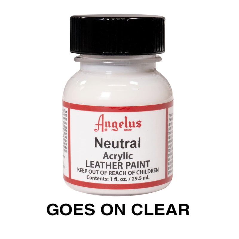 Angelus Acrylic Leather Paint Neutral 1oz - Image 2