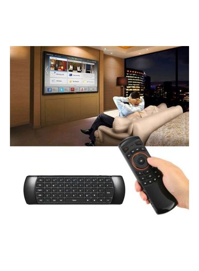 NIBEMINENT Wireless Learning Keyboard Mouse Remote Control For TV Box Black - Image 4