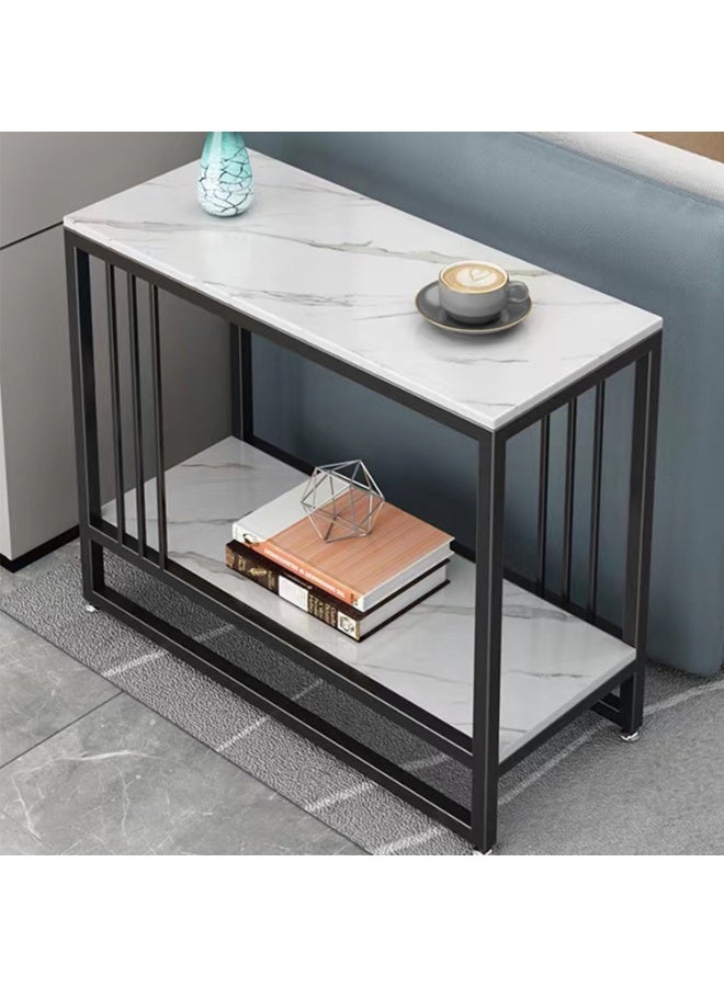 HXDream Side Table,End Table, 2-Tier Coffee Table,Suitable for study, living room, bedroom - Image 1