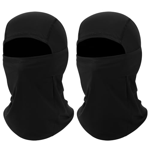 Haoteey 2 Pack Cooling Balaclava Summer Face Mask, UV Face Cover Sun Protection, Shiesty Full Face Masks for Men Motocycle Cycling - Image 1
