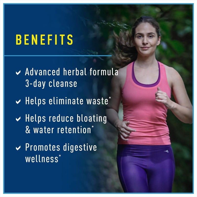Renew Life Adult Cleanse Total Body Reset Advanced Herbal Formula 2Part 3Day Program Gluten Dairy Soy Free 12 Vegetarian Capsules - Image 5