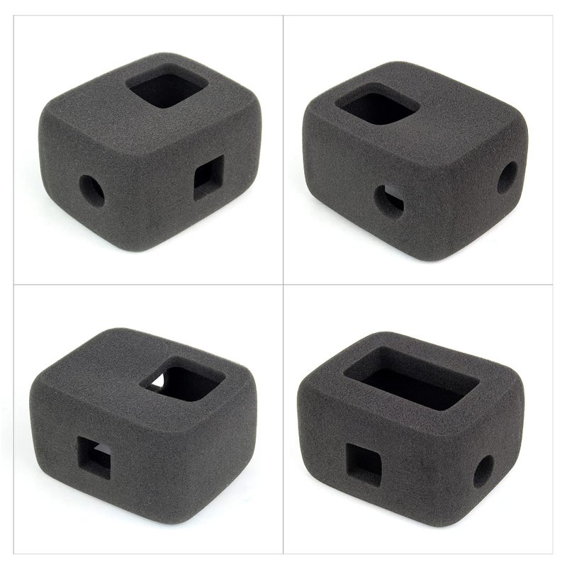 Gepuly 2-Pack Windslayer Housing Frame Case Wind Cover For Gopro Hero 7 6 5 Black Reduces Wind Noise For Optimal Audio Recording - Image 5