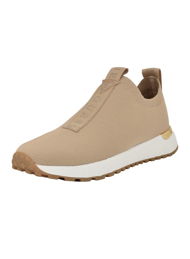 Guess Women's Farroo Sneaker, Light Natural 110, 36 EU - Image 1